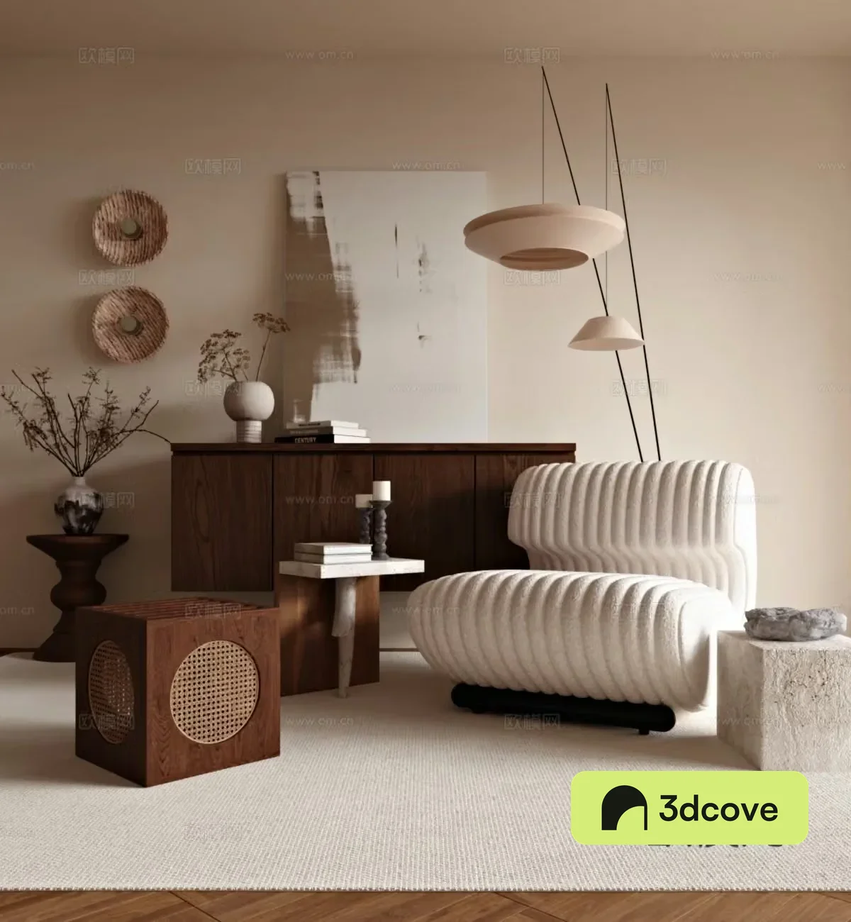 Medium style leisure chair entrance cabinet decorative cabinet decorative cabinet ornaments storage cabinet side cabinet chest of cabinets 3D model