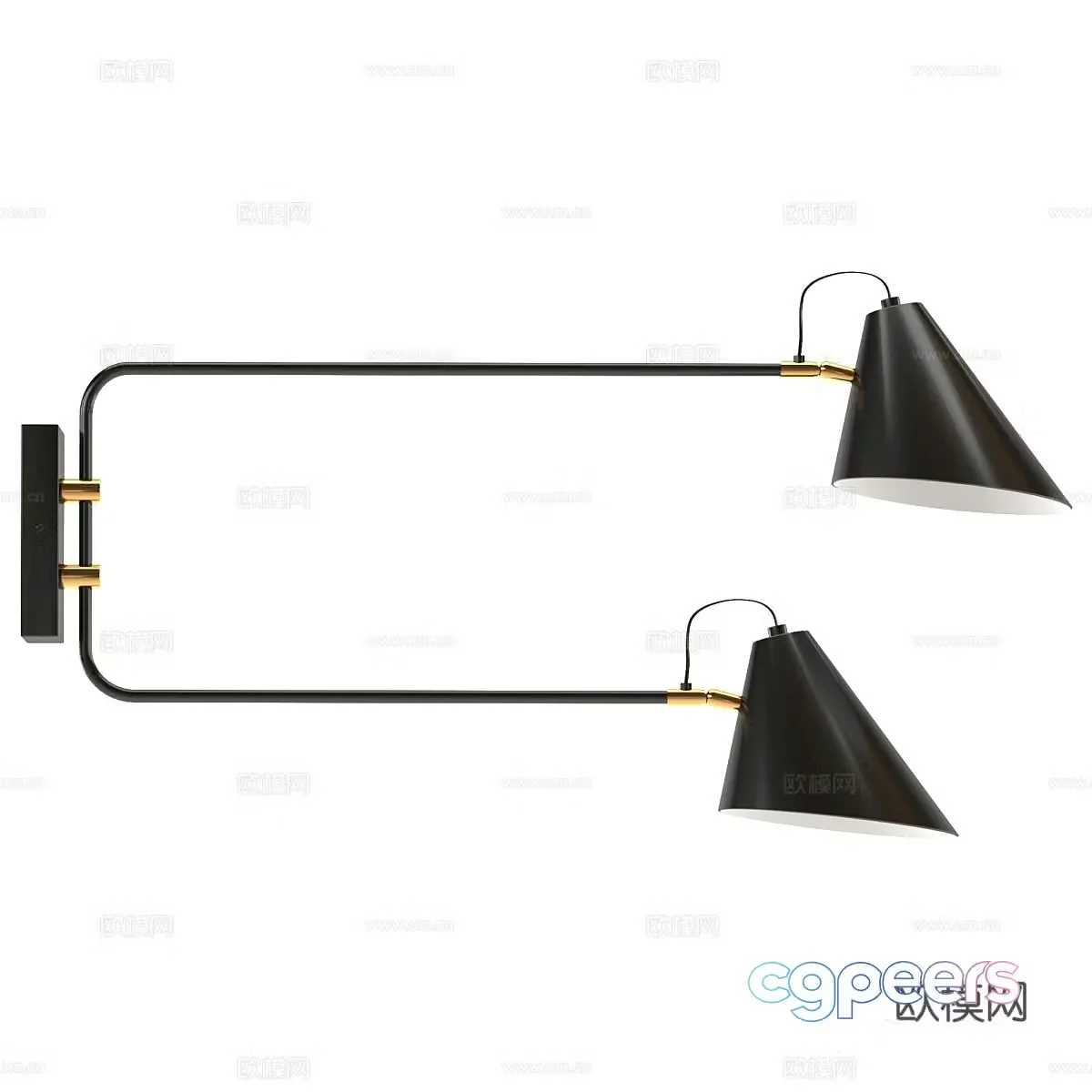 wall lamp 3d model