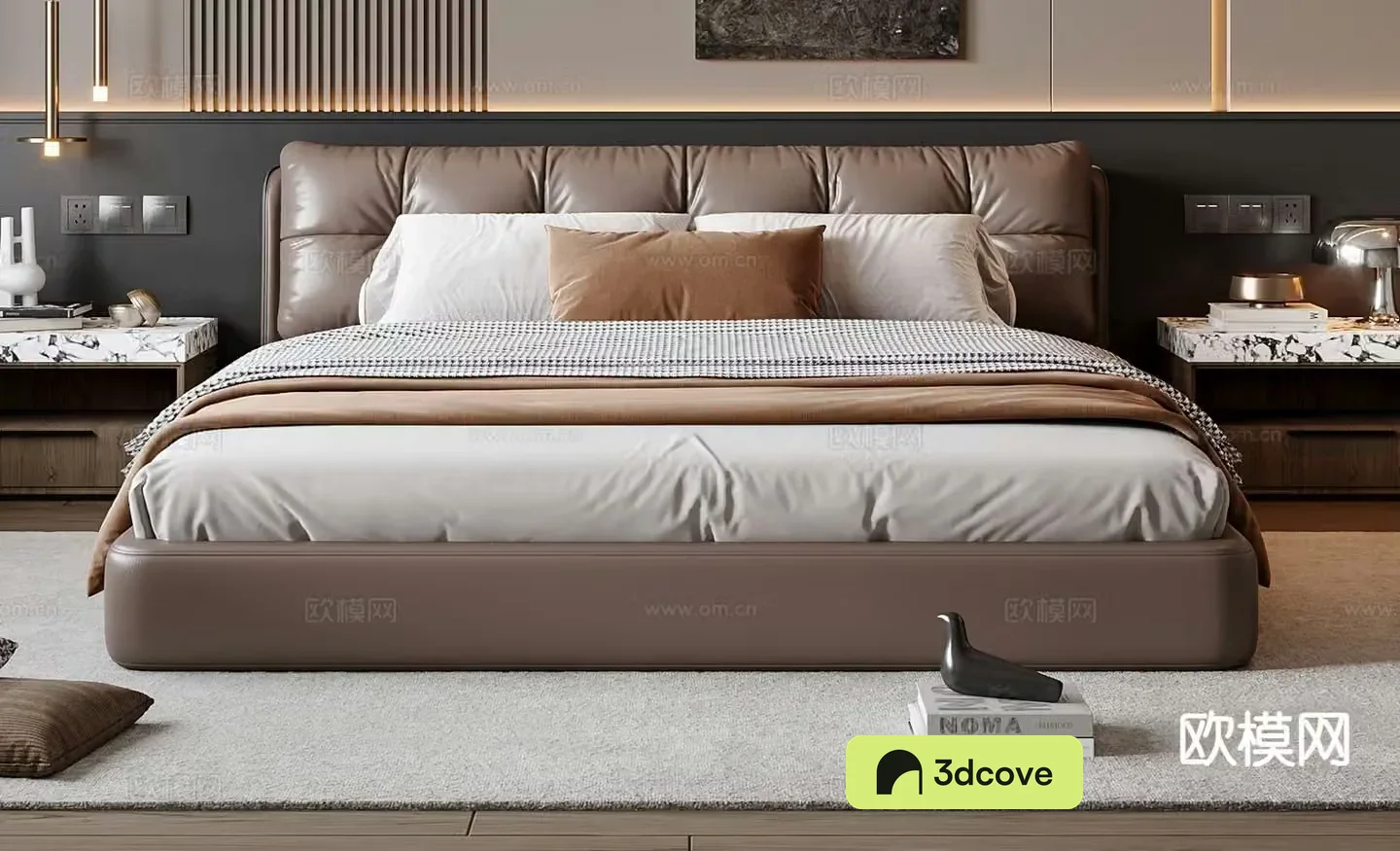 Italian double bed