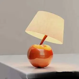 A Red Apple Lamp 3D Model – 282 – VRAY Render