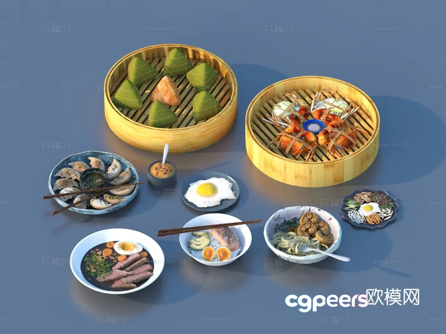 Food Western Food Food 3D Model