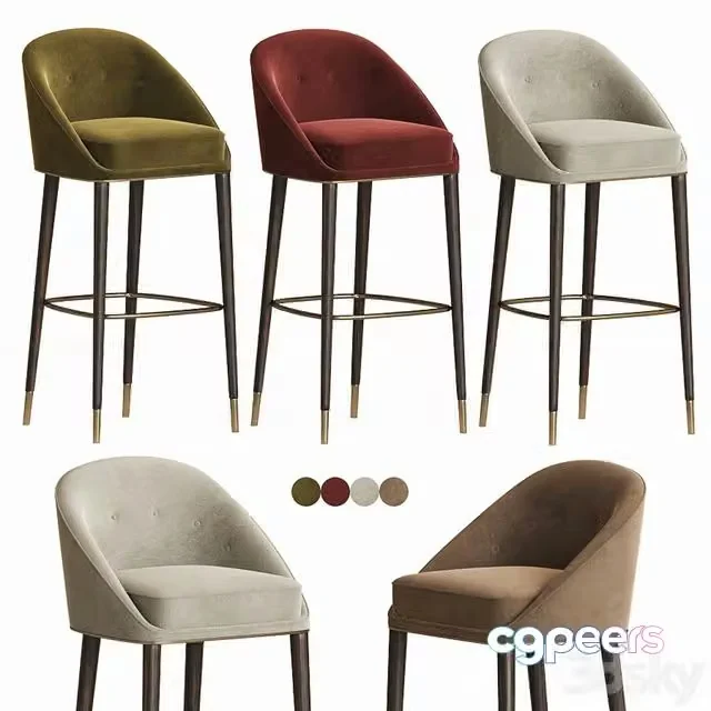 3ds Max Free – Malay Bar Stool Brabbu