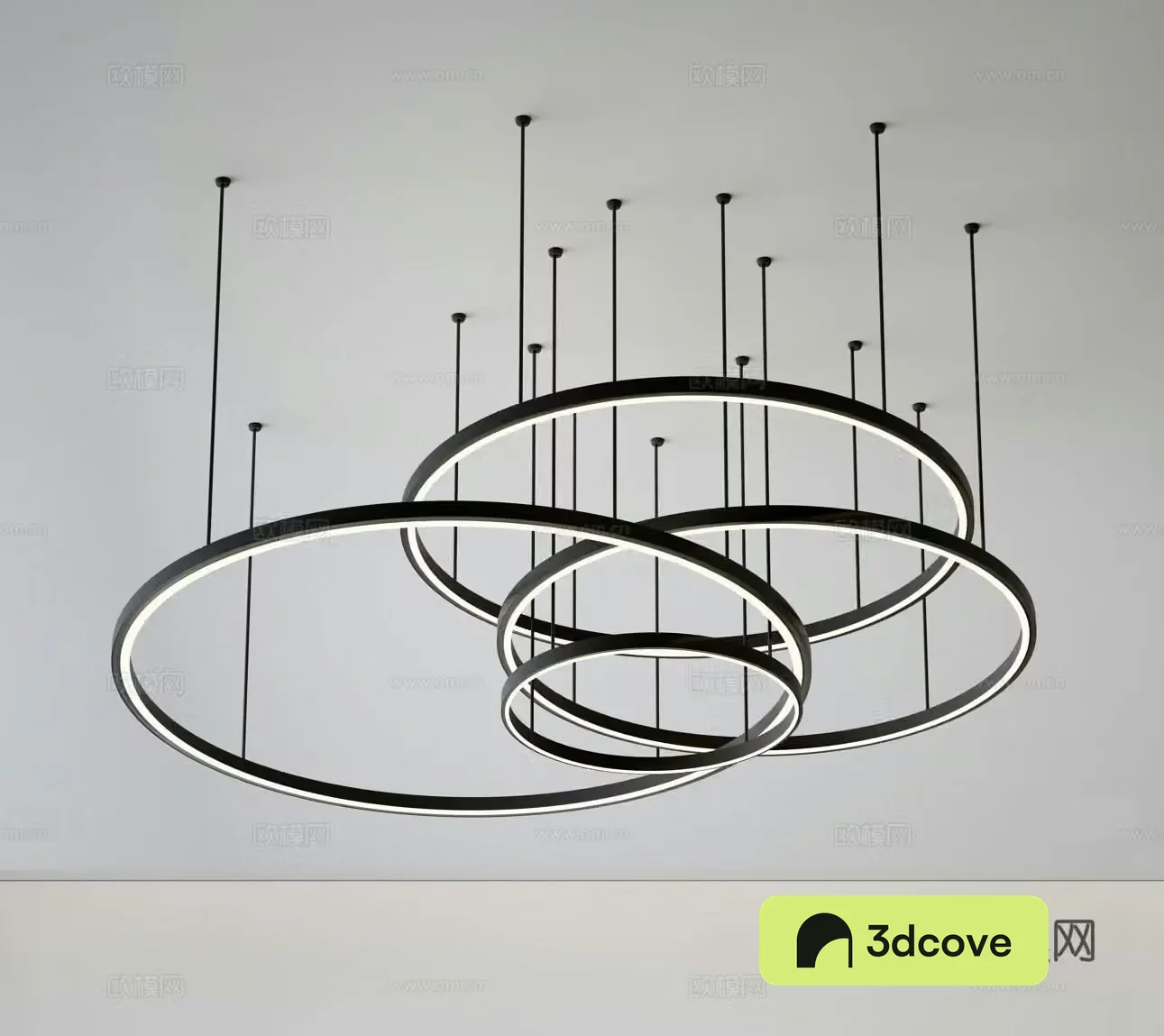 Modern chandelier