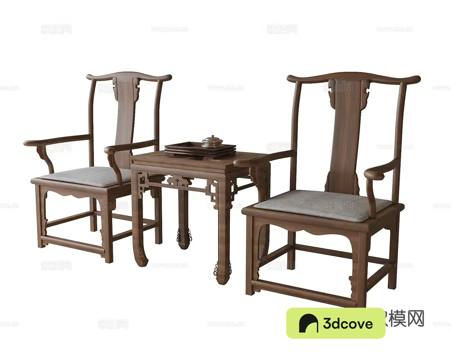 Chinese style chair tea chair official hat chair
