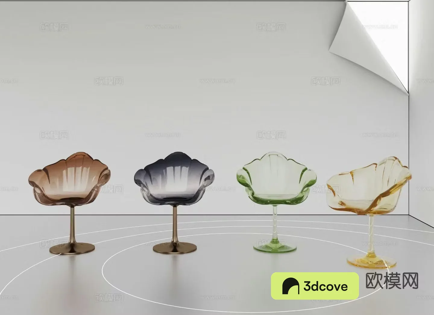 Modern acrylic chair