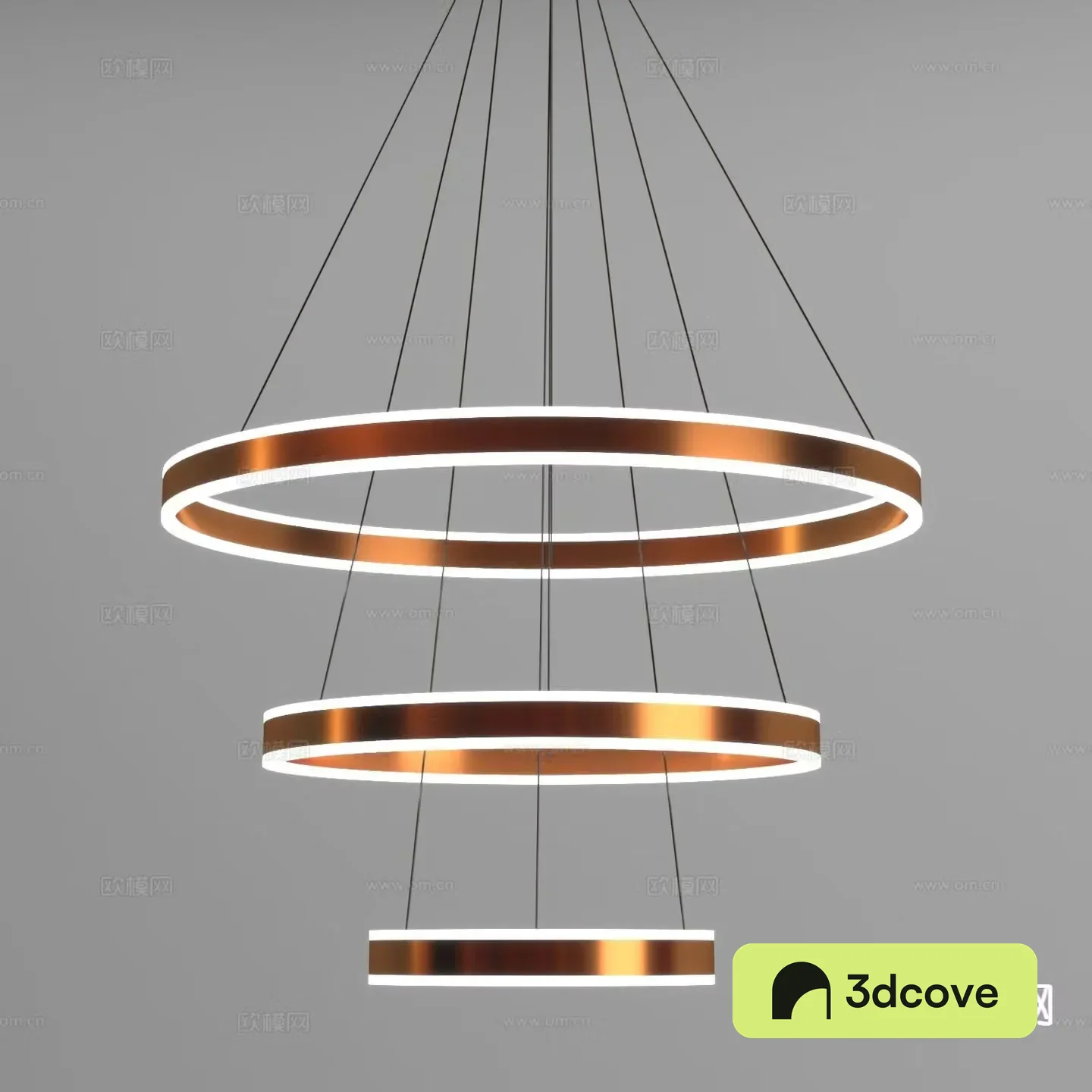 Light luxury ring chandelier