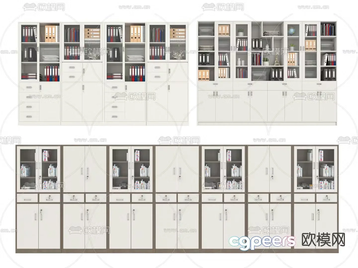 File cabinet information cabinet filing cabinet 3d model