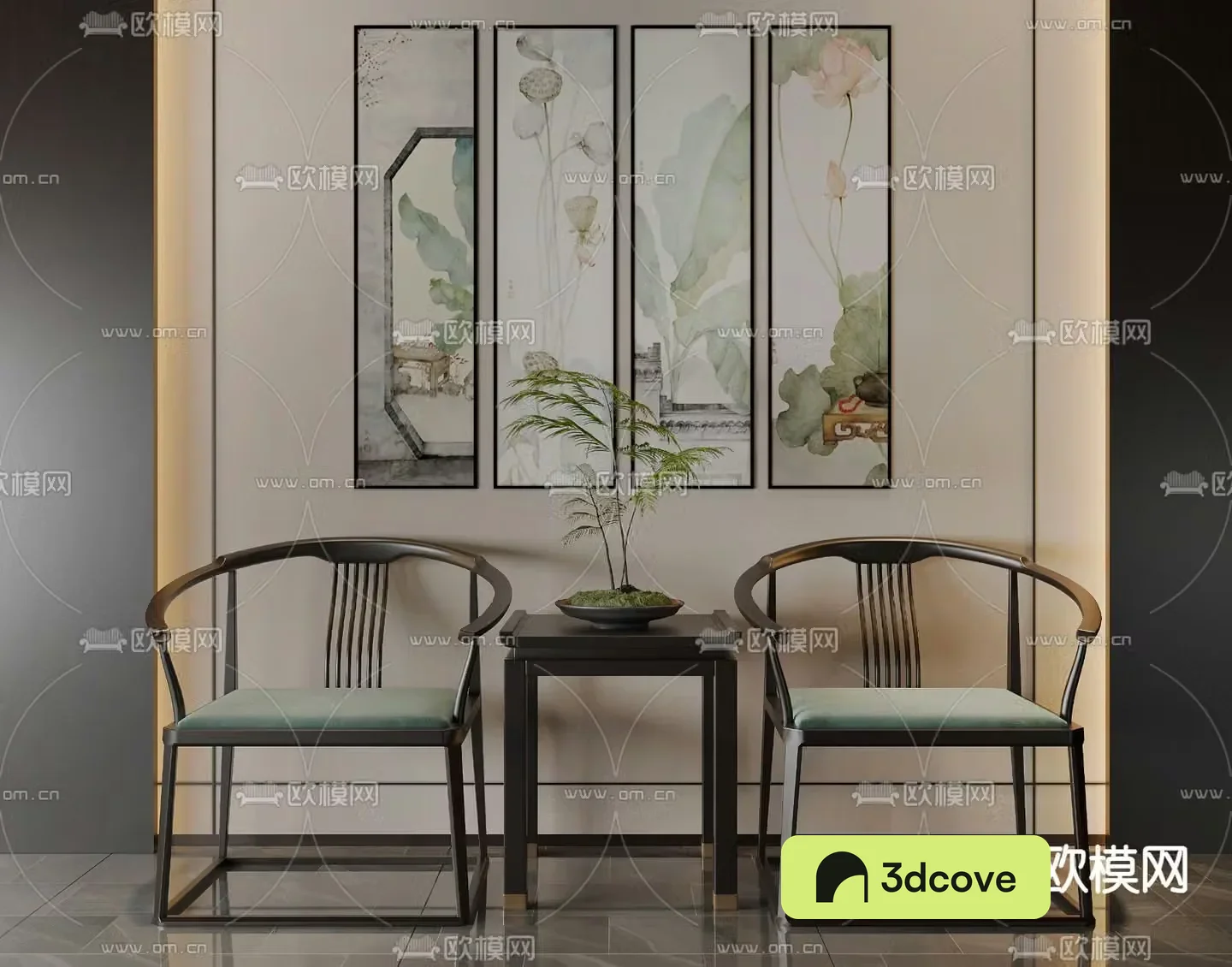 New Chinese style chair armchair