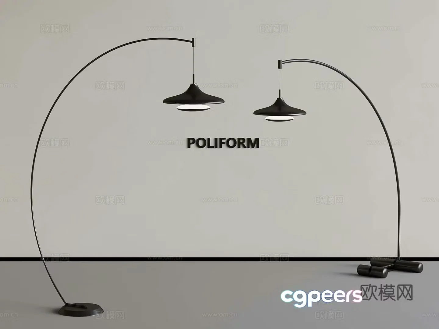Modern floor lamp Creative floor lamp Floor lamp Floor chandelier 3d model