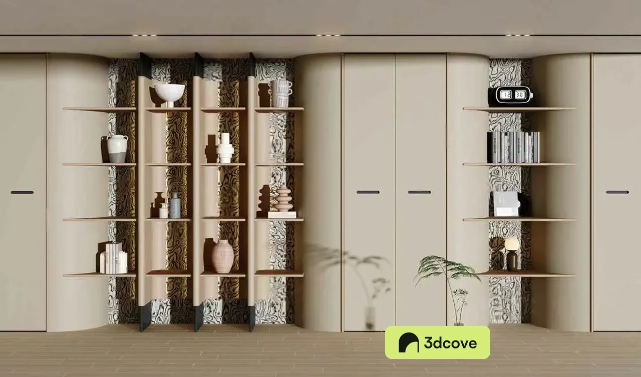 Modern Shelving Unit