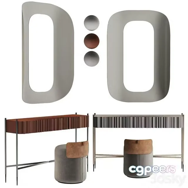 3ds Max Free – Dressing table Koza Home