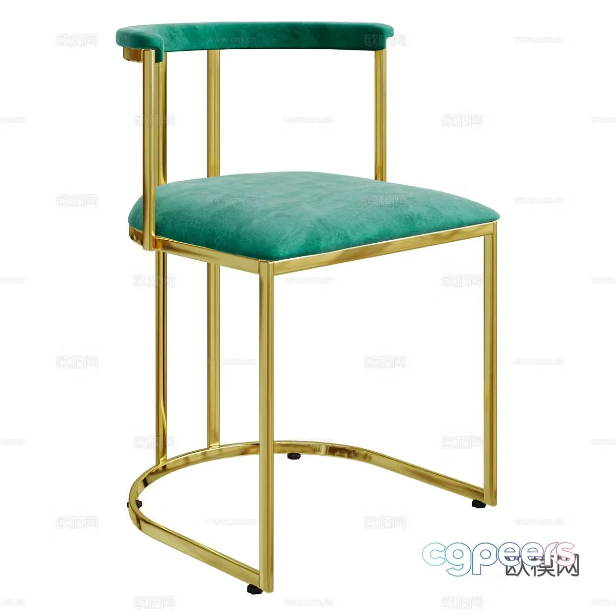 Modern chair single chair 3d model