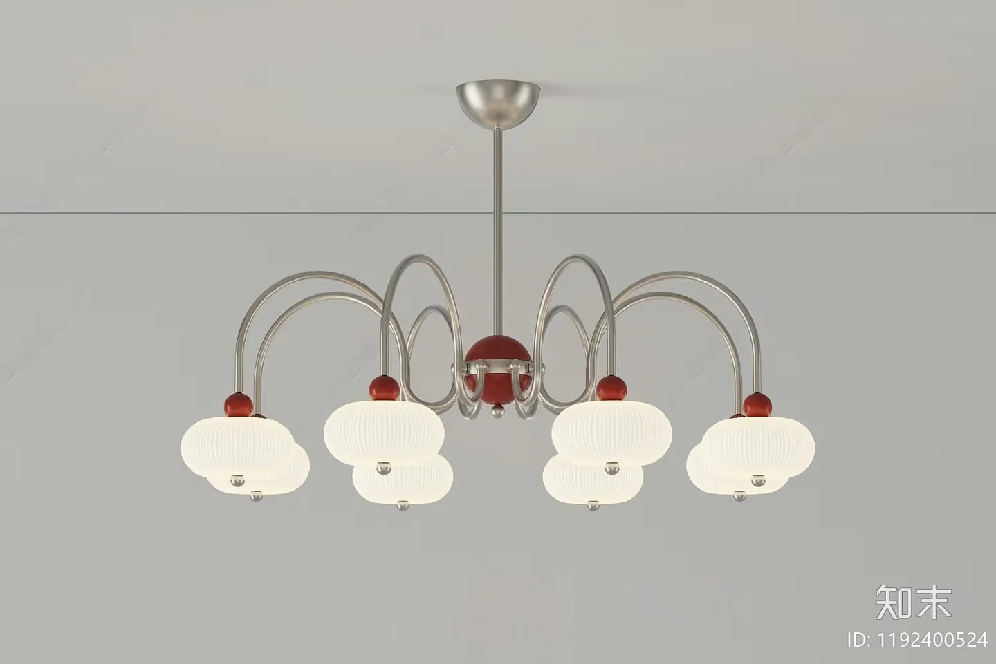 Gold Light Fixture 3D Model – 17435 – VRAY Render