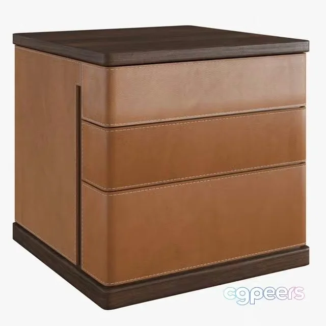 3ds Max Free – Fidelio Notte Poltrona Frau Bedside cabinet