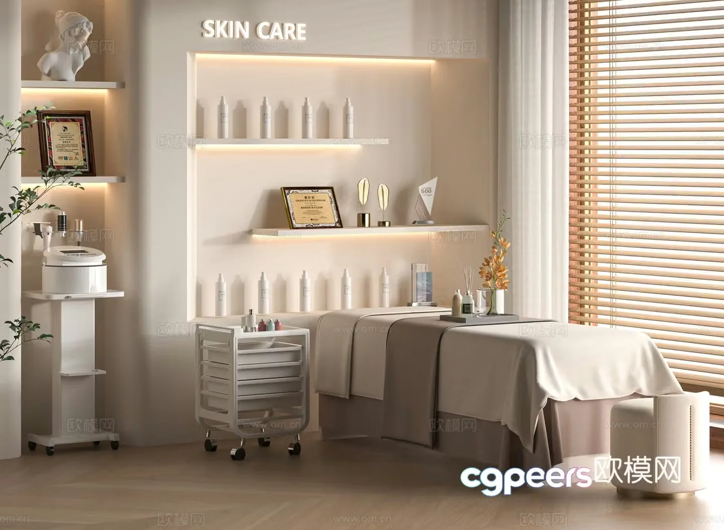 Modern Beauty SPA3d Model
