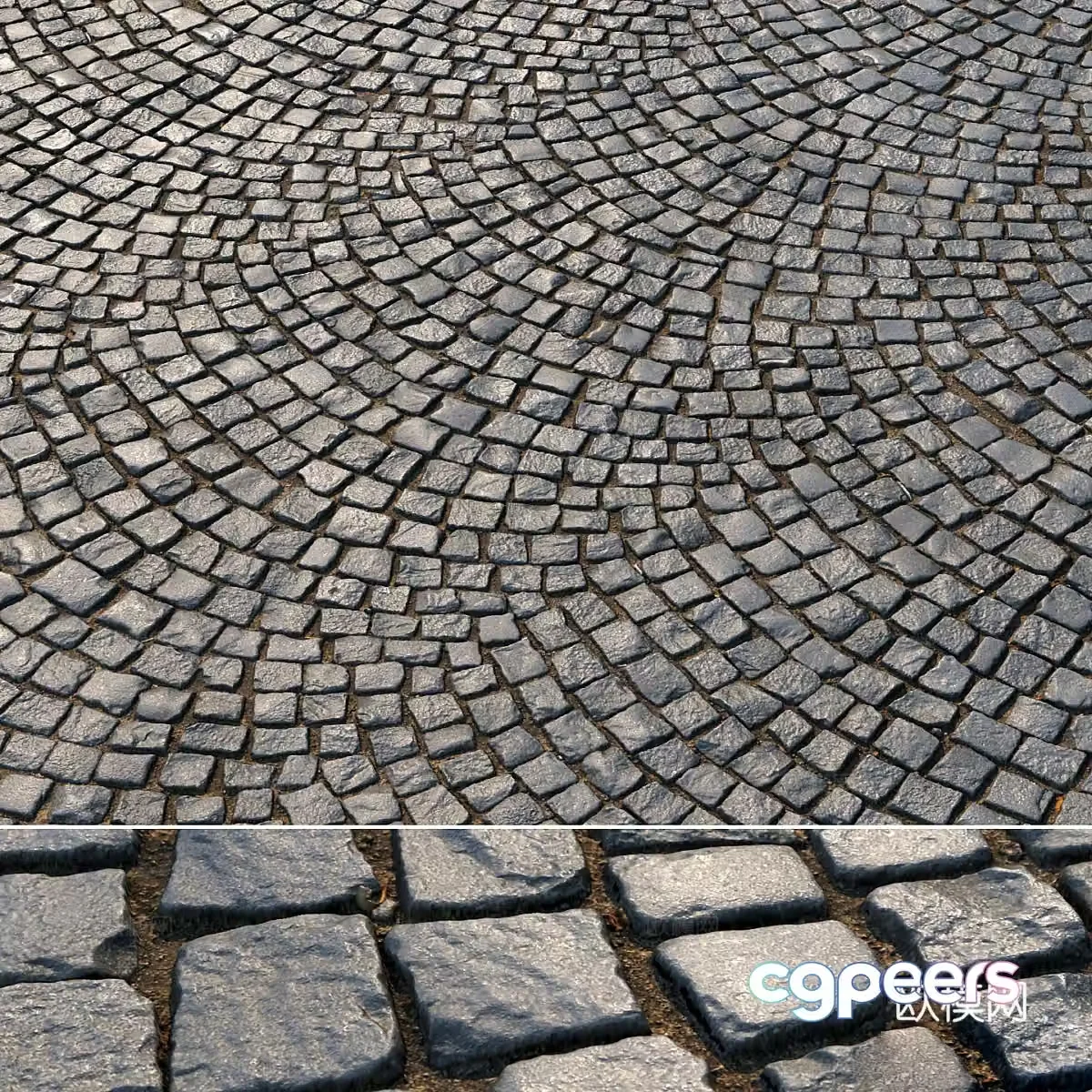 Road facilities 3D model