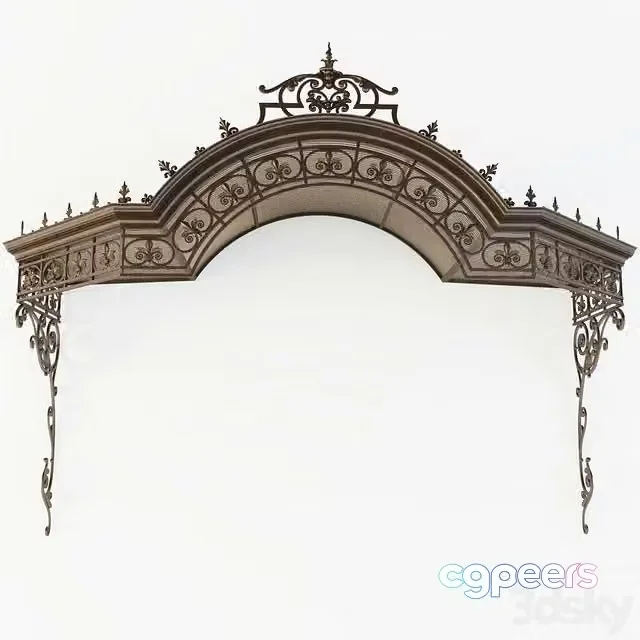 3ds Max Free – Classic canopy forging