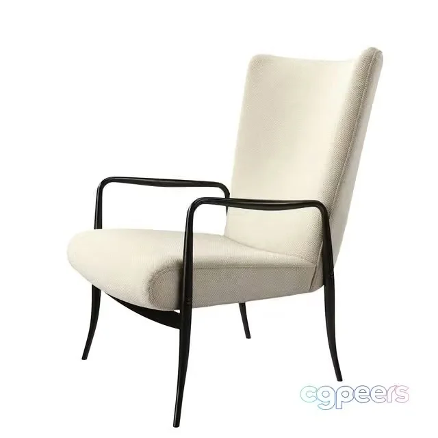 3ds Max Free – Lounge Chair by Juliana Mafatti