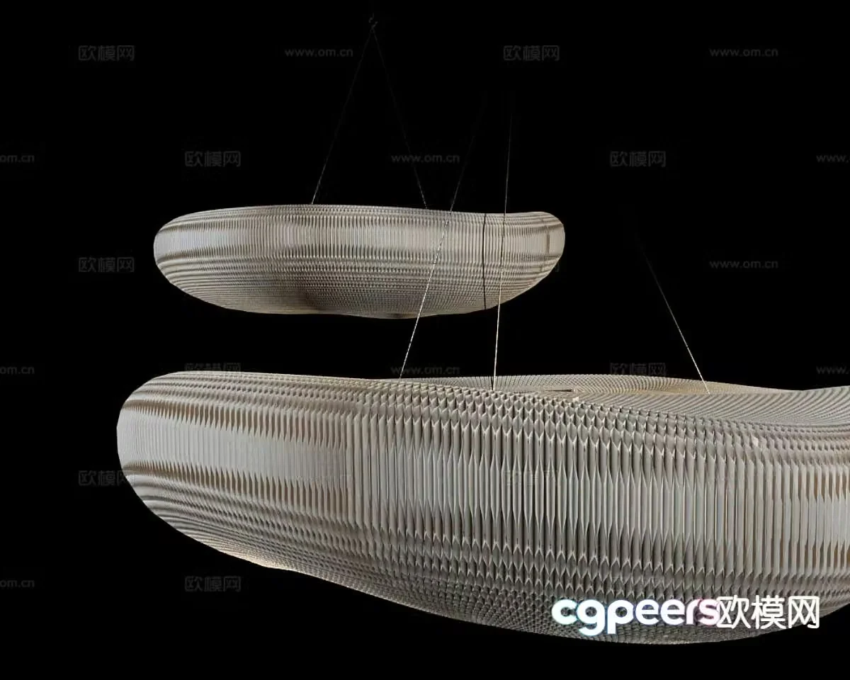 Creative chandelier 3d model