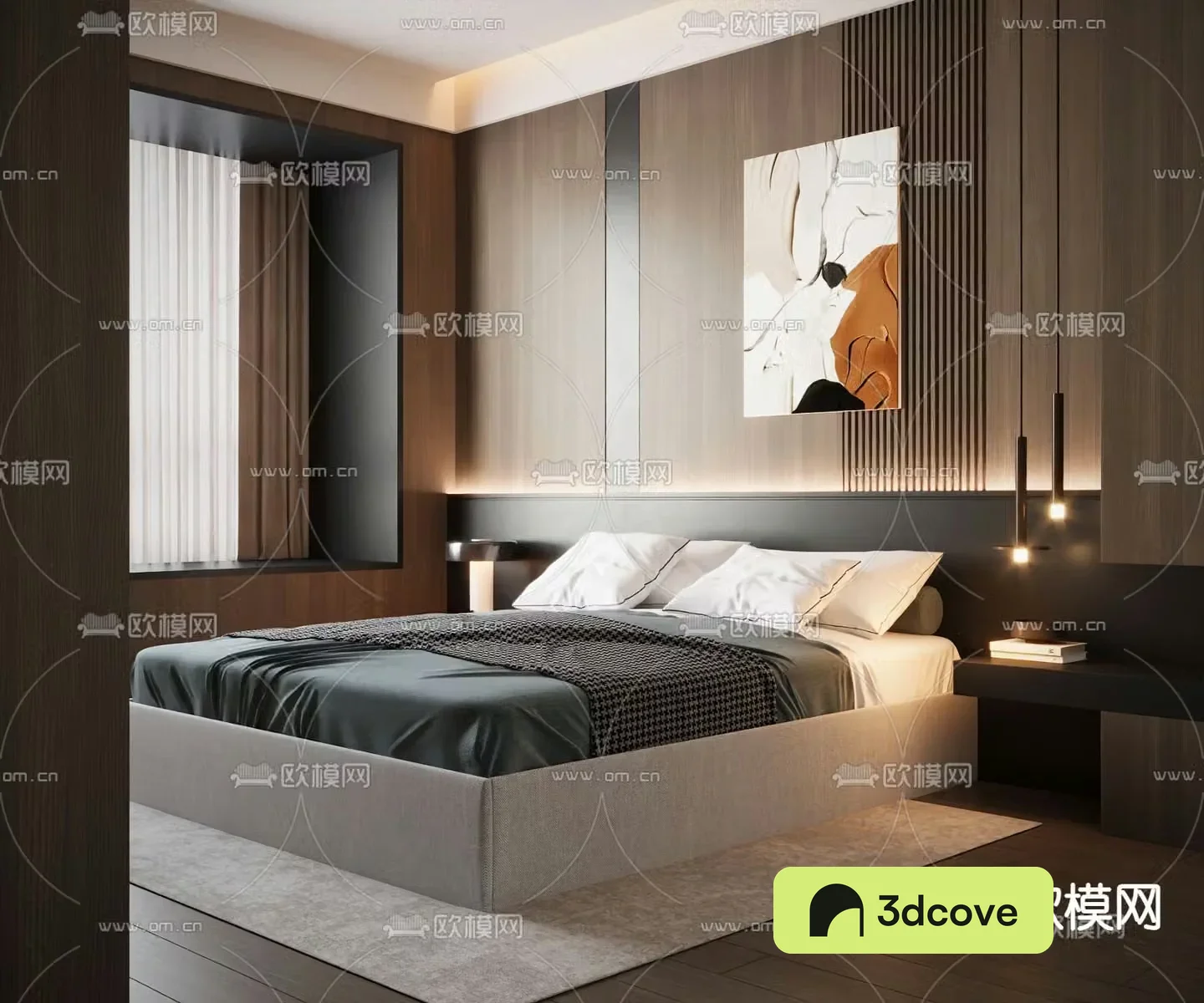 Italian double bed