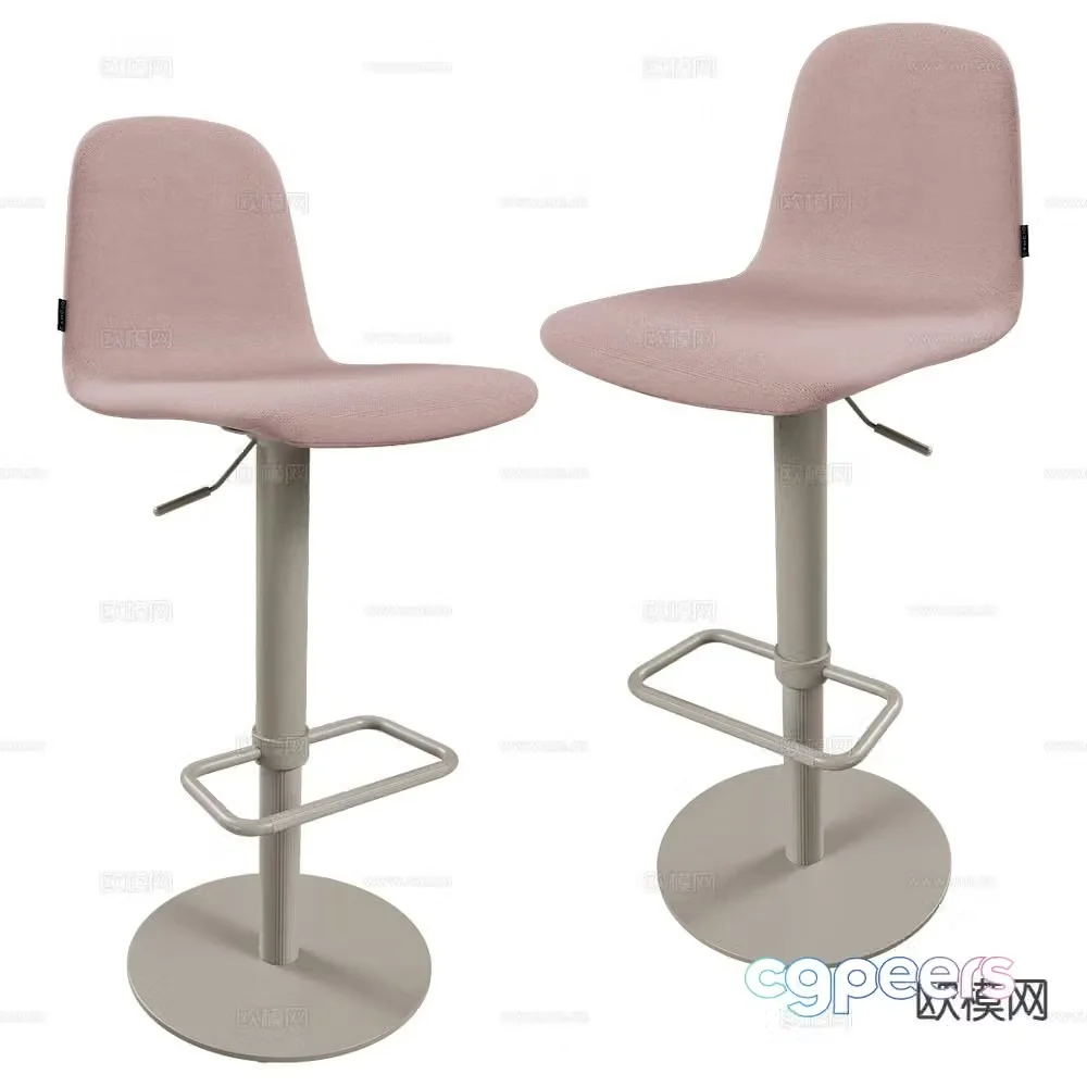 CANCIO modern bar stool bar stool high stool 3d model