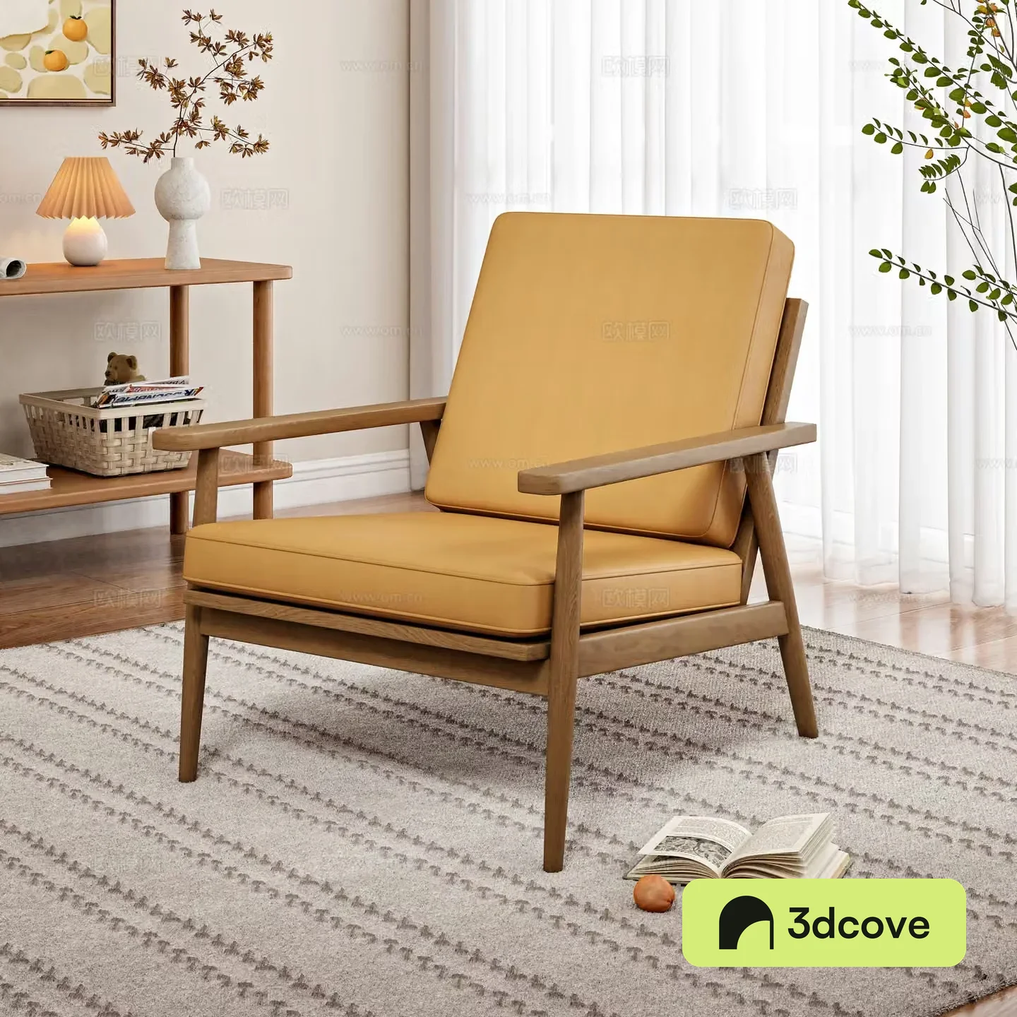 Wabi-sabi chair leisure chair