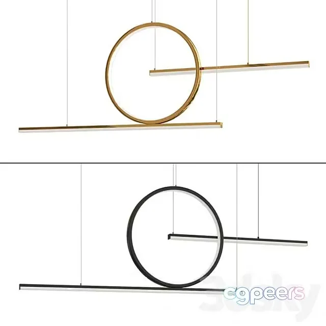 3ds Max Free – LED Chandelier Light
