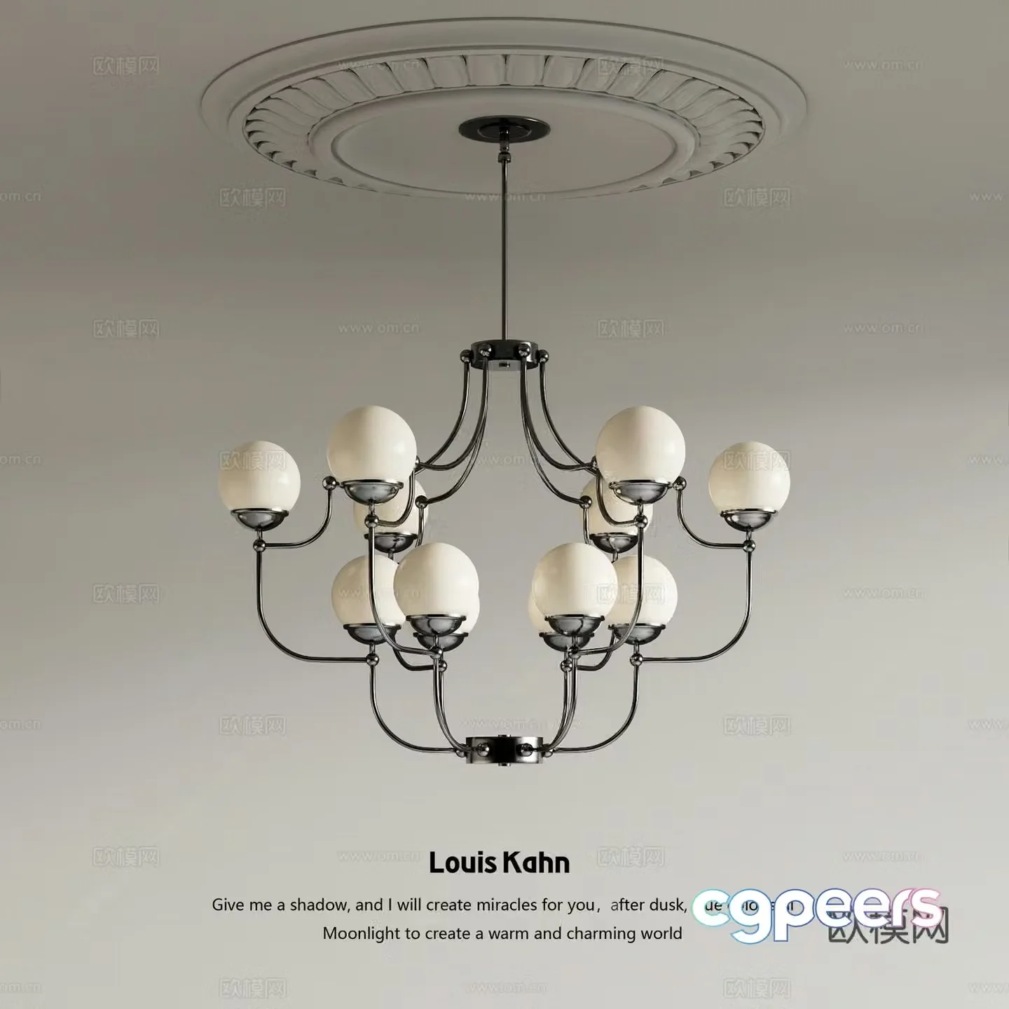 French medieval chandelier French chandelier Medium chandelier Living room chandelier Chandelier Multi-head chandelier 3D model