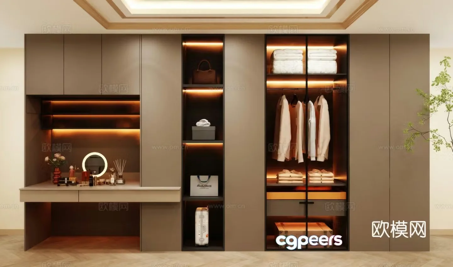 Wardrobe design Wardrobe renderings Wardrobe wardrobe design Wardrobe cabinet 3d model