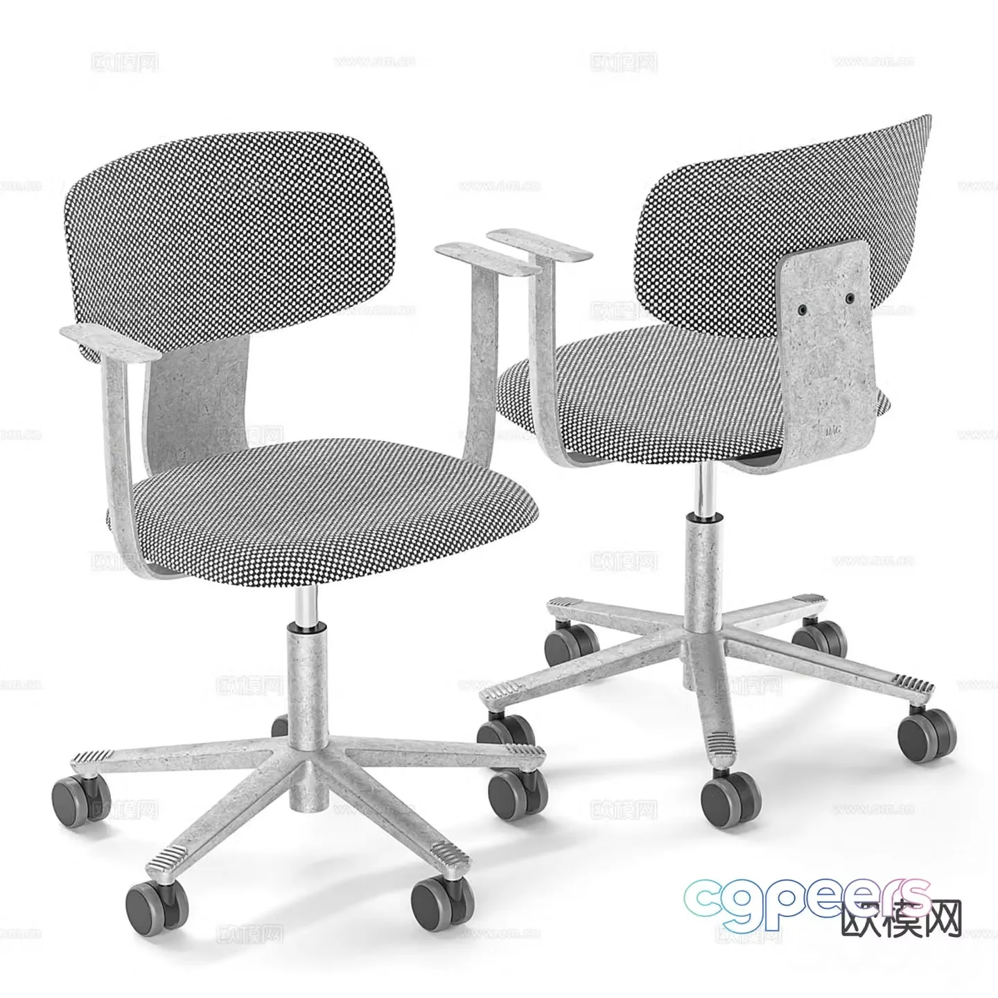 Trion by HÃ…G office chair staff chair shift chair 3d model