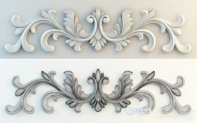 3ds Max Free – Stucco decor
