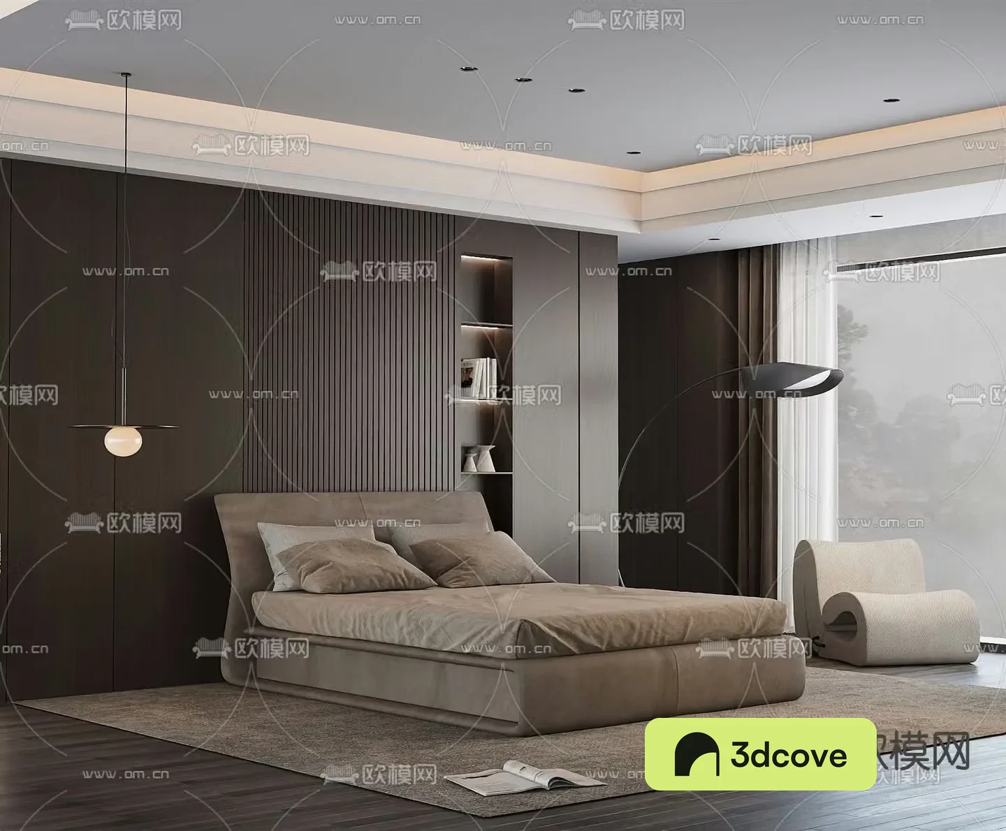 Italian double bed