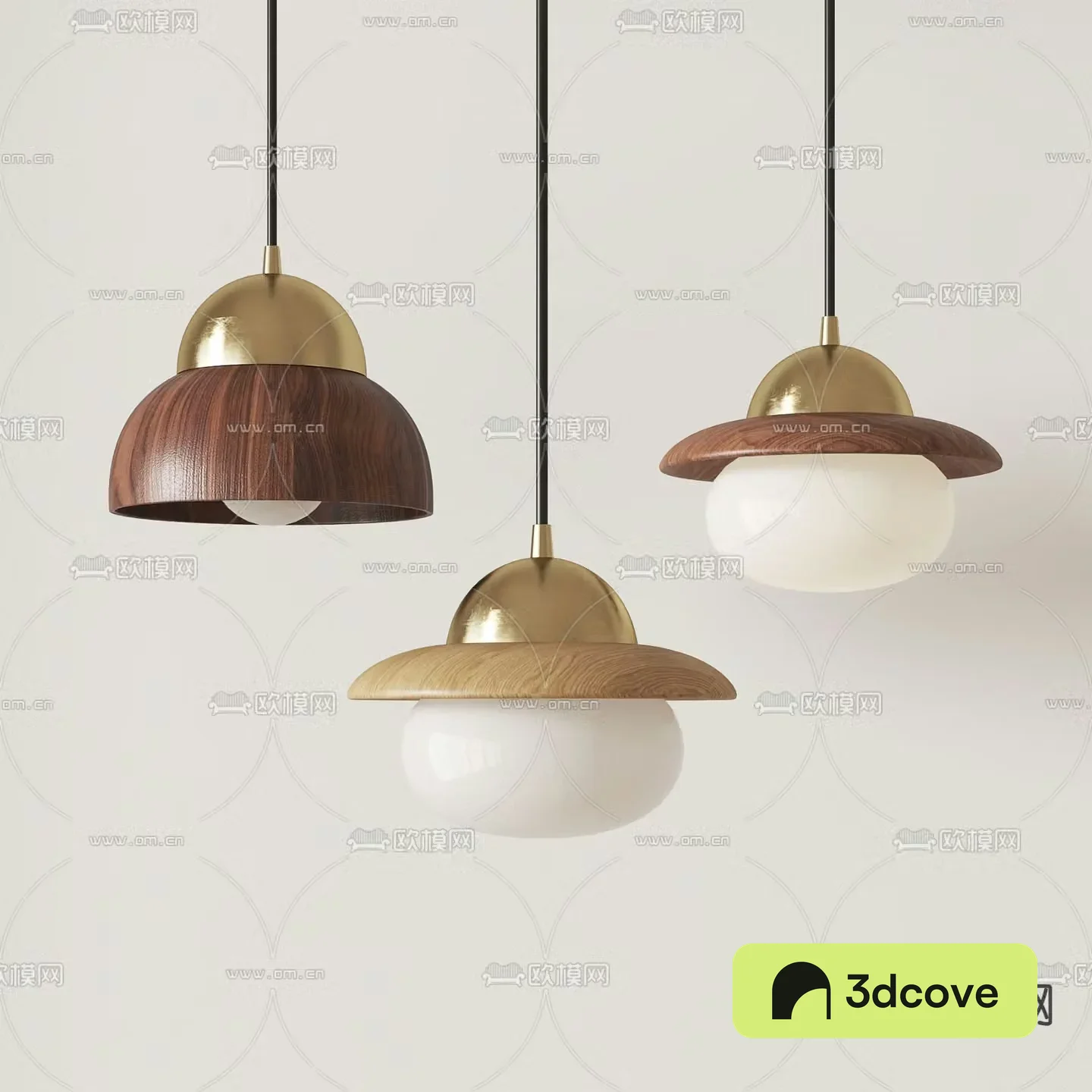 Medieval chandelier solid wood small chandelier decorative chandelier
