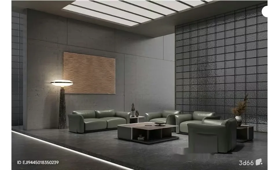 Modern Living Room 3D Model – 9142 – VRAY Render