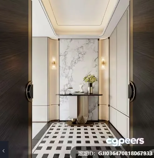 Modern Interior Design 3D Model – 1859 – VRAY Render