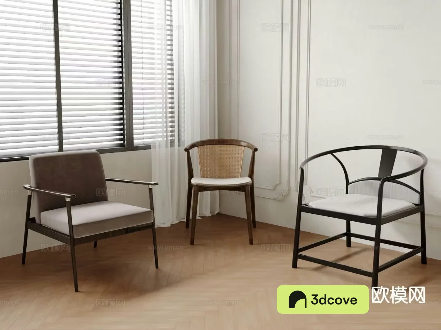 Chinese single chair armchair