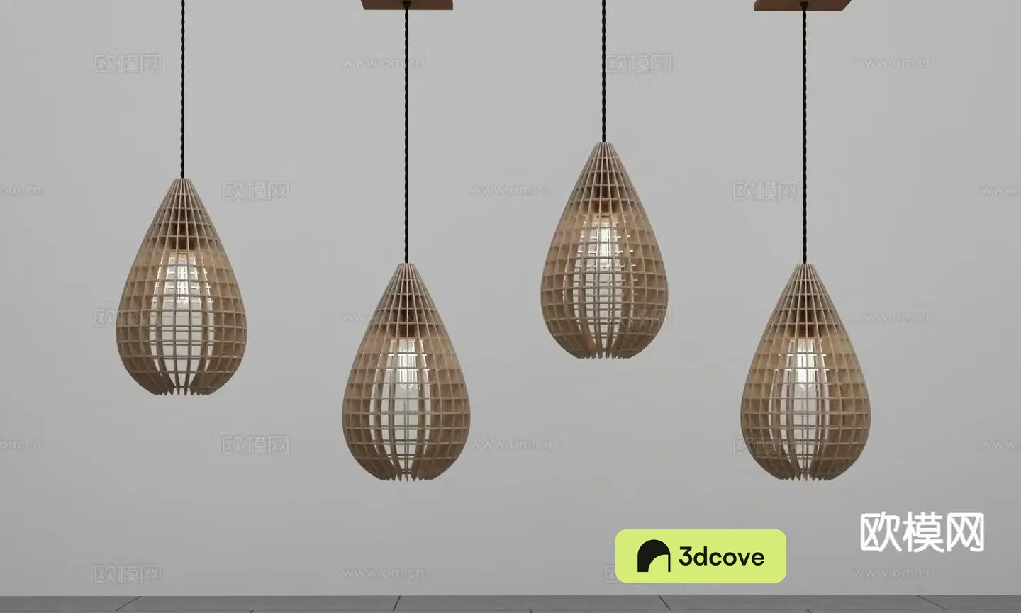 New Chinese style chandelier hollow chandelier