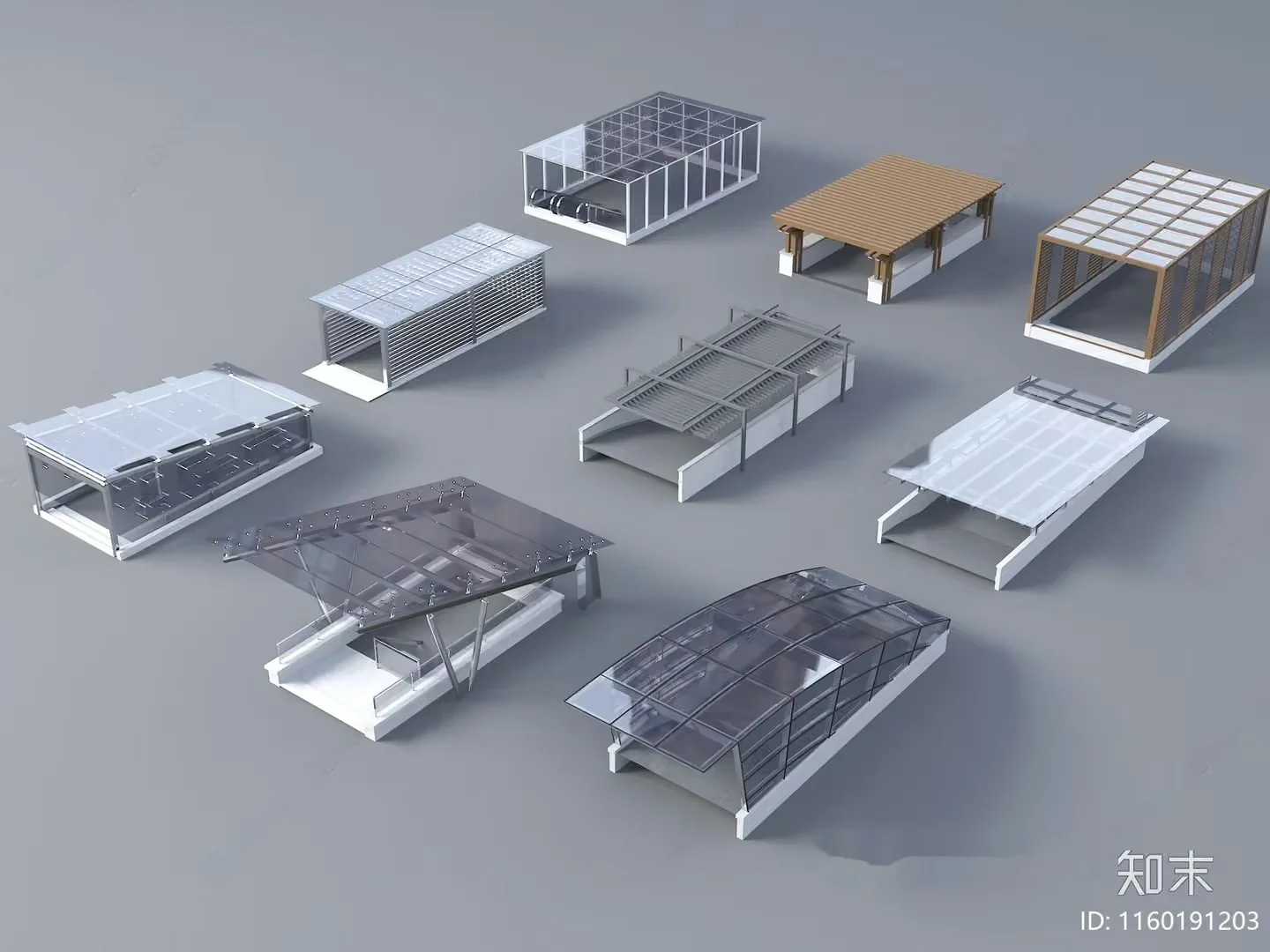 Modern Architectural Designs 3D Model – 5162 – VRAY Render