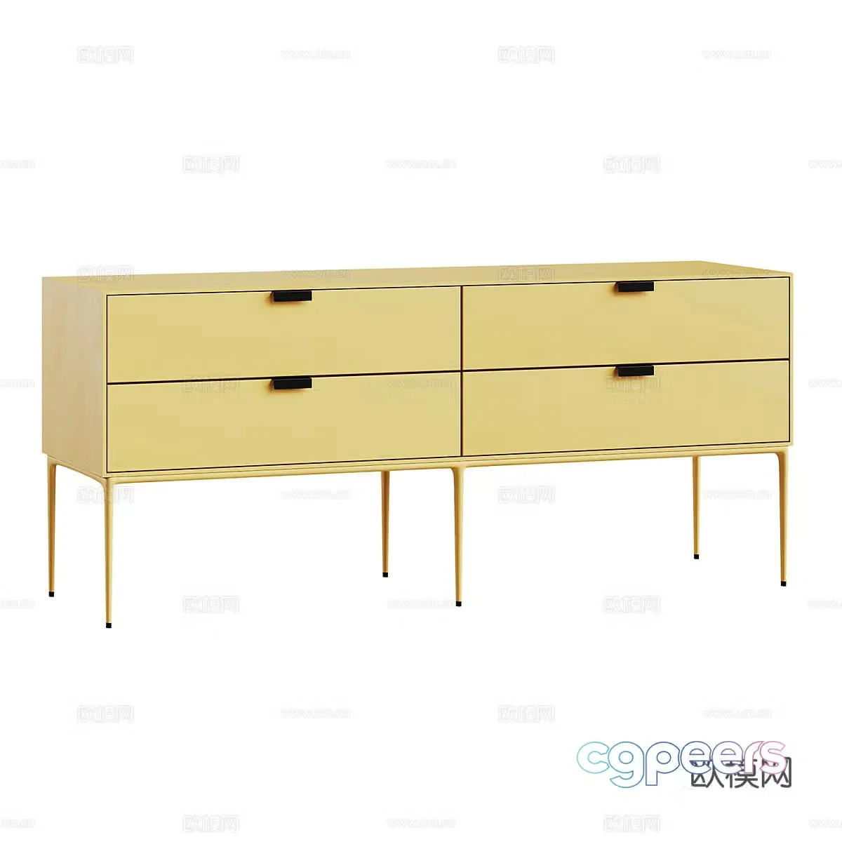 Modern simple TV cabinet TV cabinet Simple TV cabinet 3d model