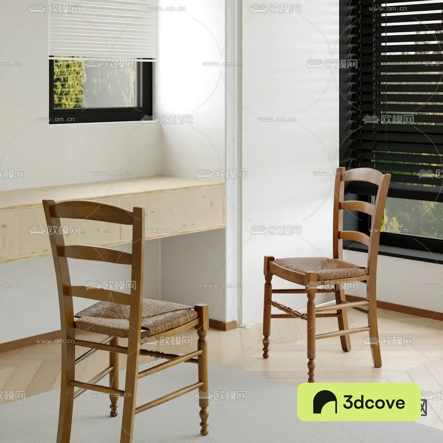 Medieval style chair dining chair