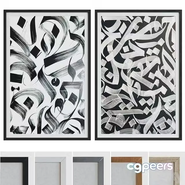 3ds Max Free – Picture Frame Set 375