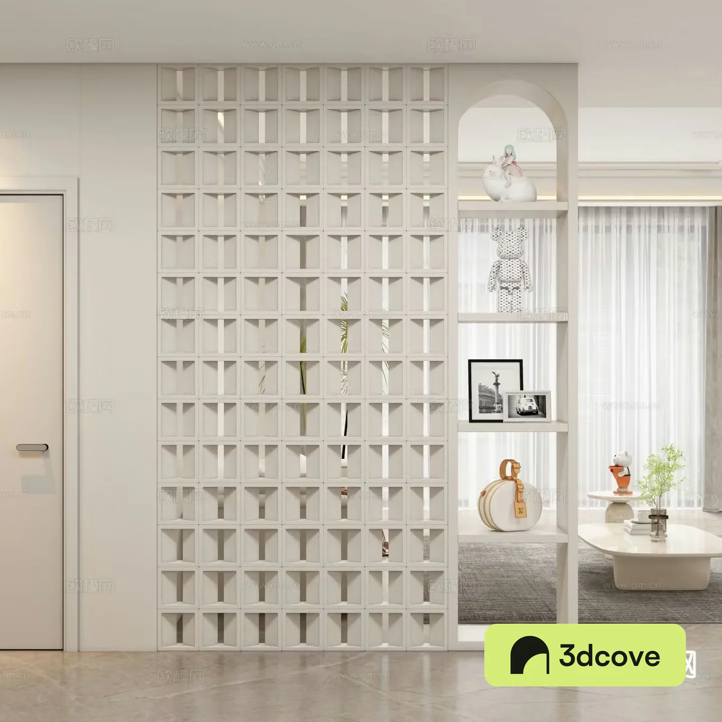 Modern entrance hall