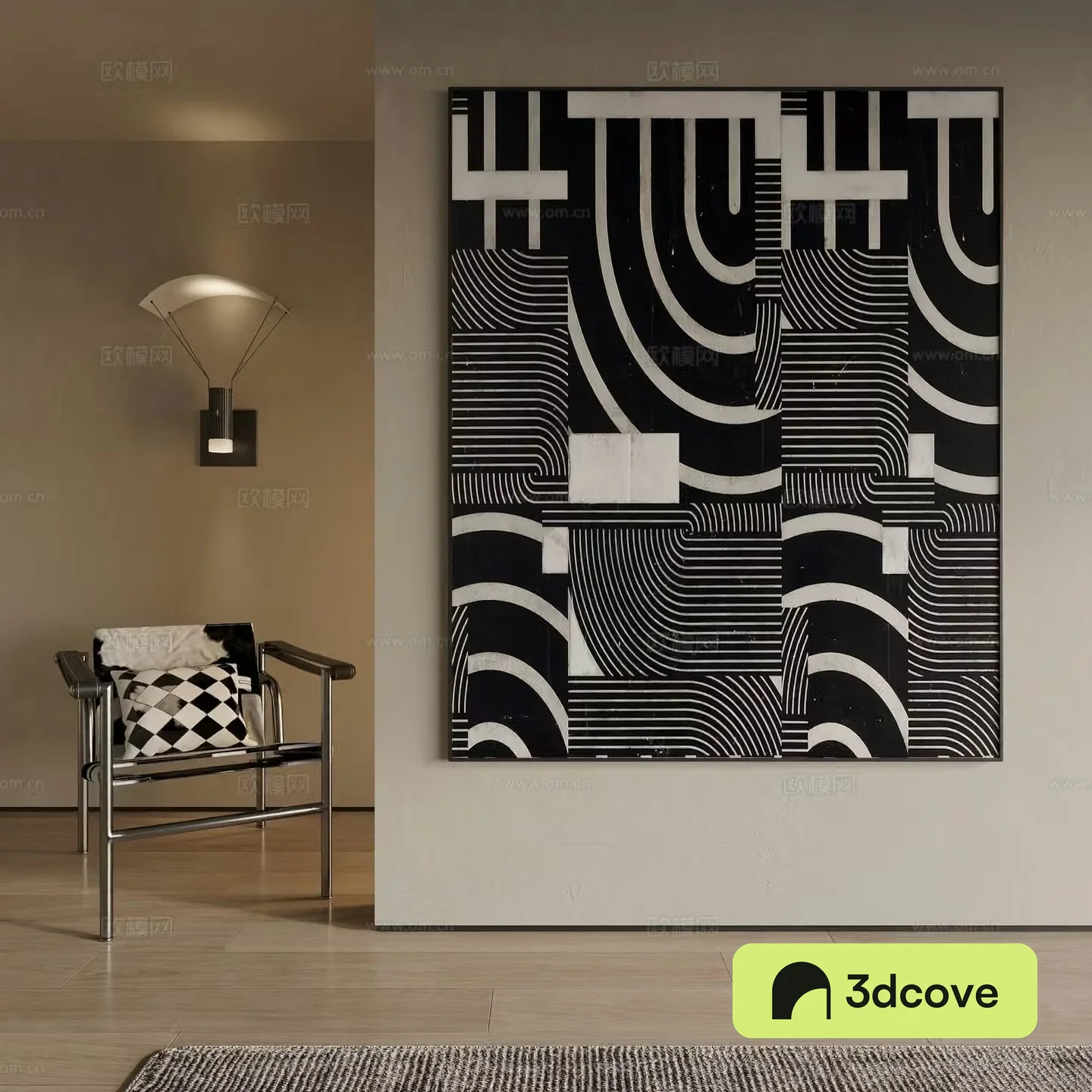Modern decorative painting