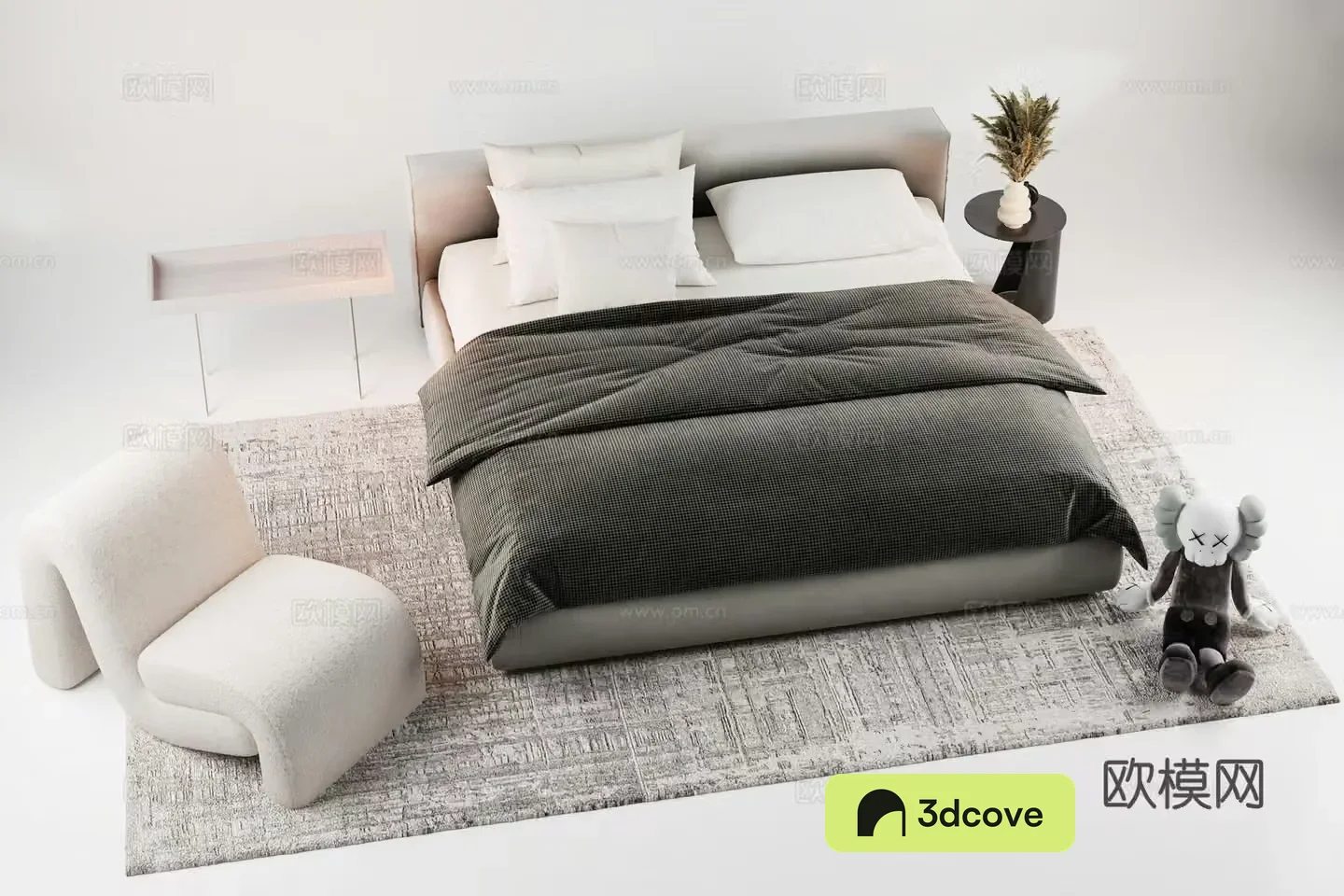 Double bed Master bedroom Single bed Bedroom
