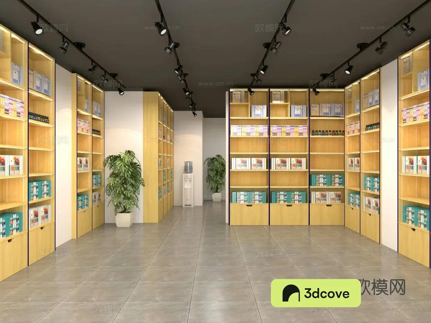 Modern stationery store