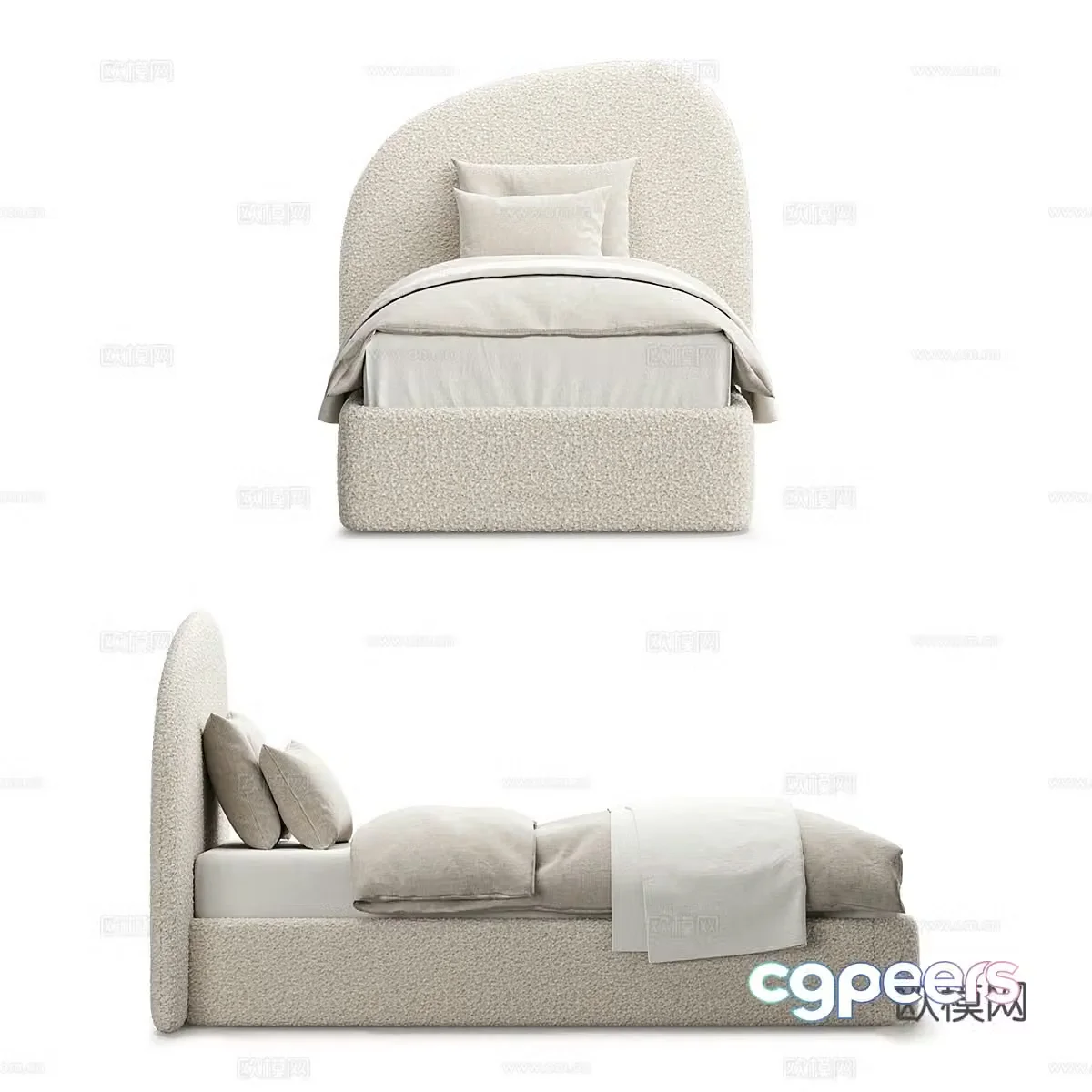 Children’s bed 3d model