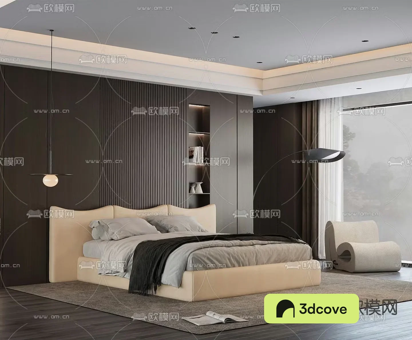 Italian double bed