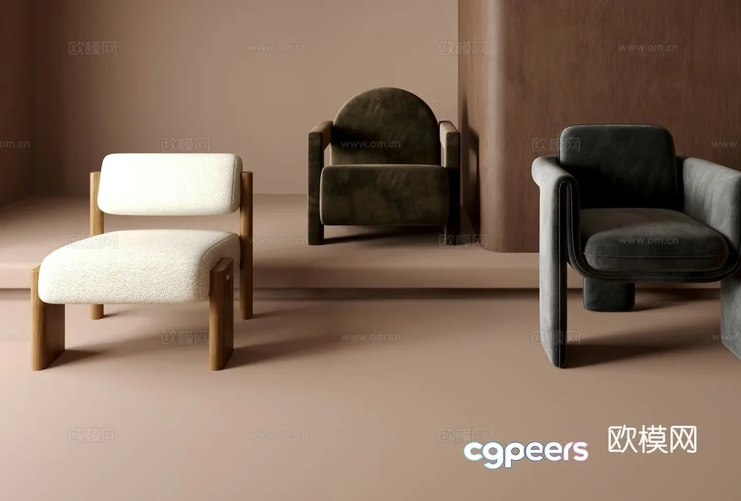 Lounge chair 3d model