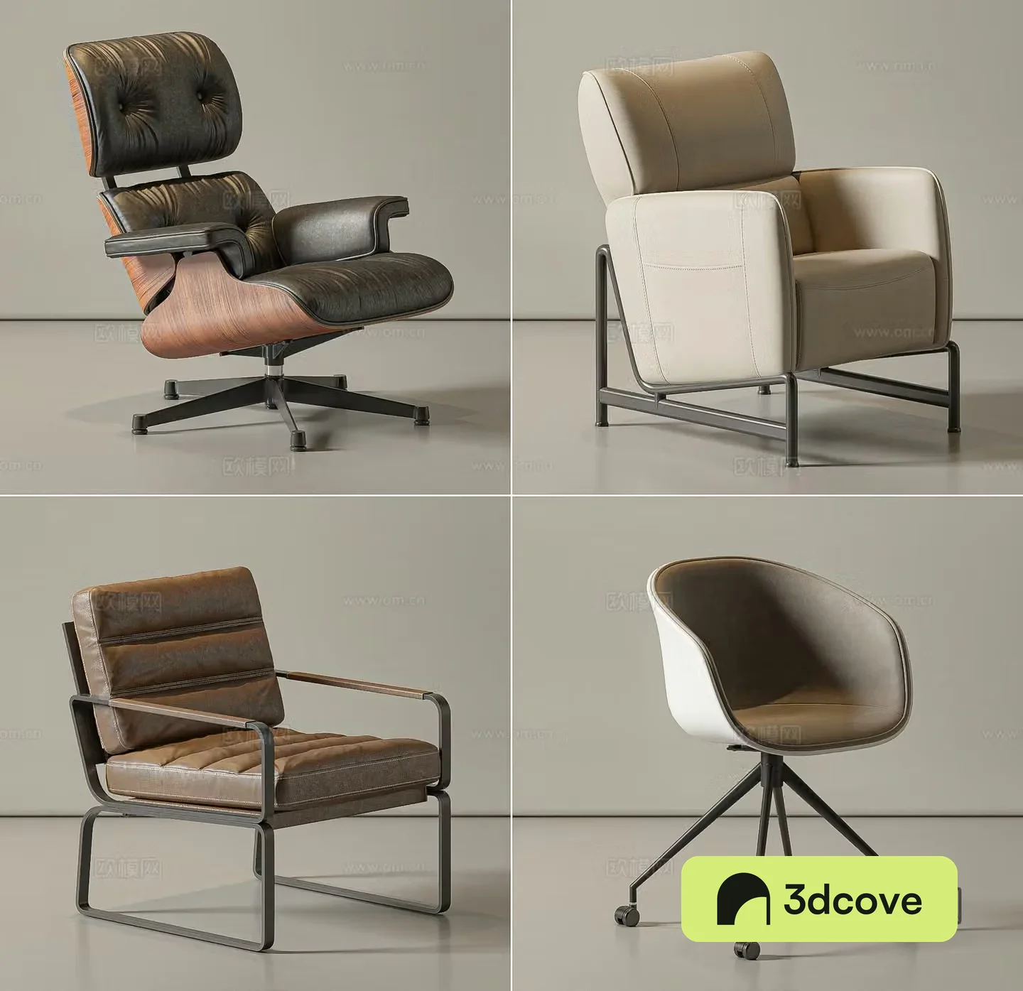 Modern single chair leisure chair
