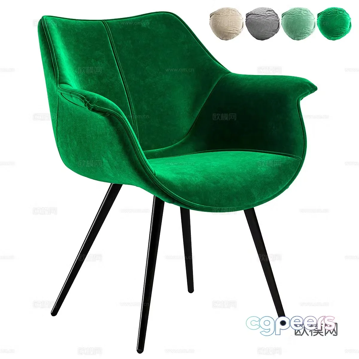 Dining chair 3d model